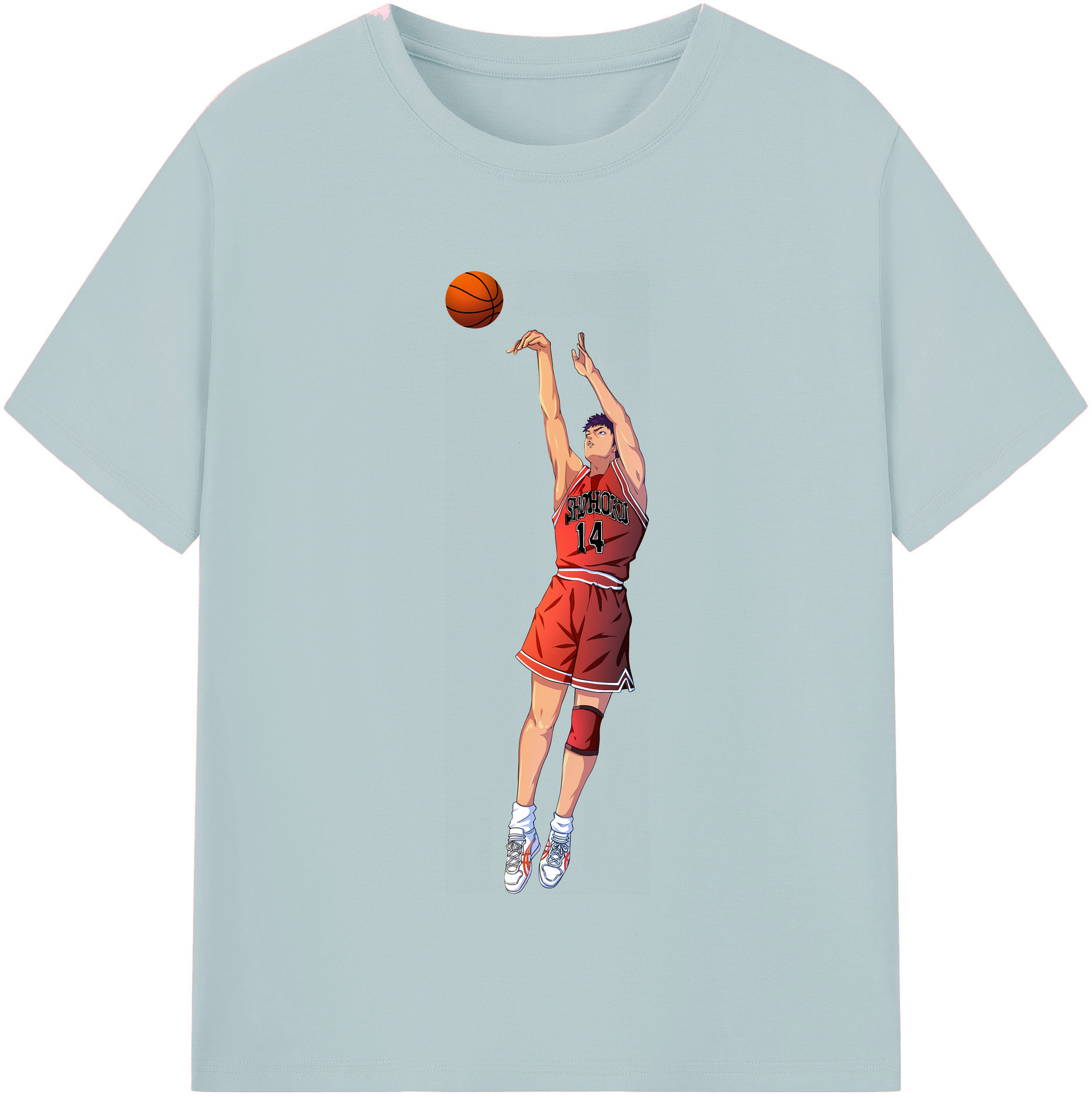 （画像用） SLAM DUNK／スラムダンク 綿100％半袖Tシャツ（フロントプリント）